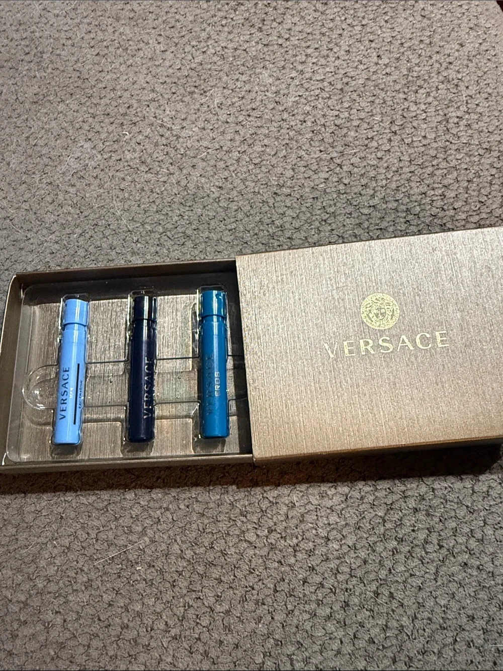 3 NEW VERSACE Men cologne samples